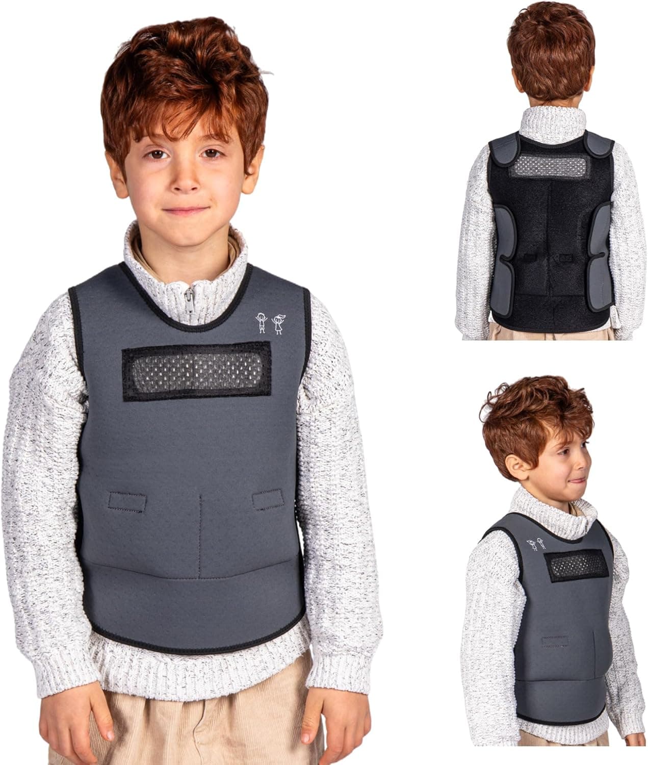 Sensory Weighted Compression Vest for Kids thumbnail 2