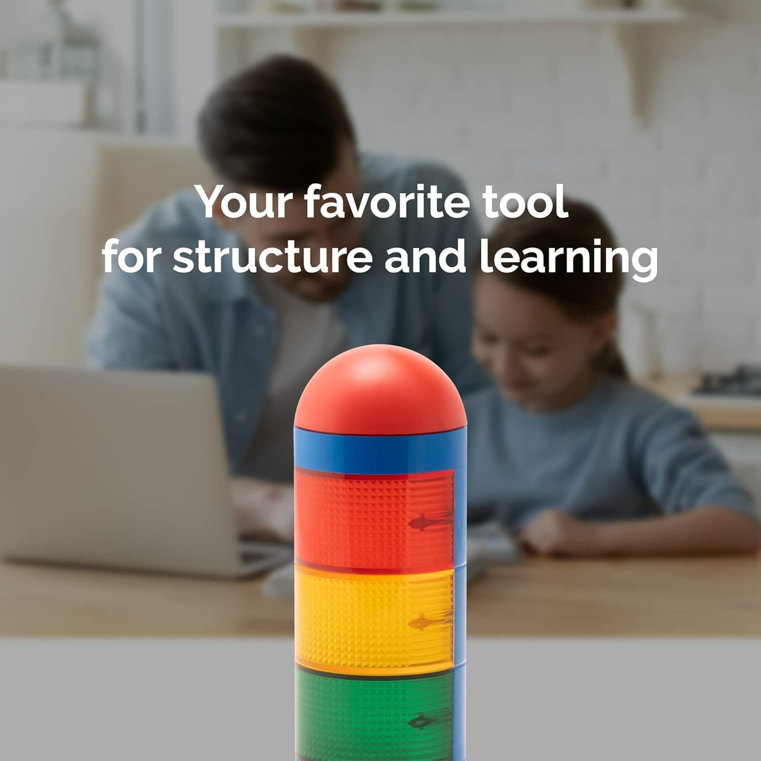 KADAMS Visual Timer for Kids with Traffic Light Alarm thumbnail 4