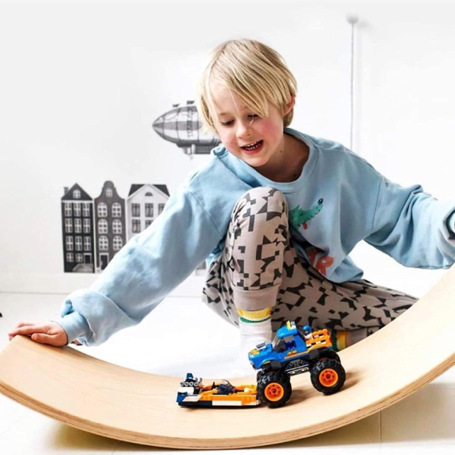 Gentle Monster Wobble Balance Board (Wooden) thumbnail 2