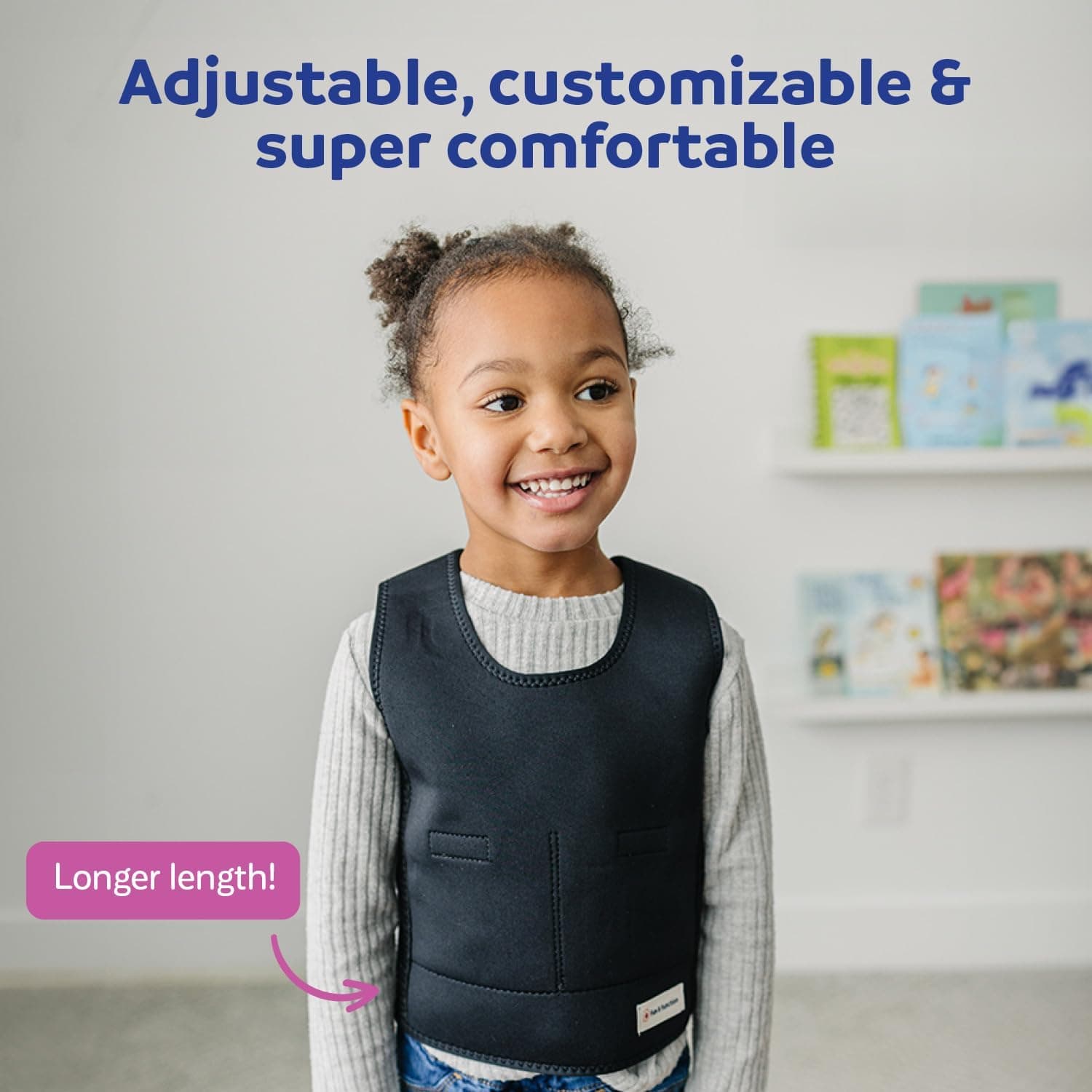 Fun and Function Weighted Compression Vest for School thumbnail 2