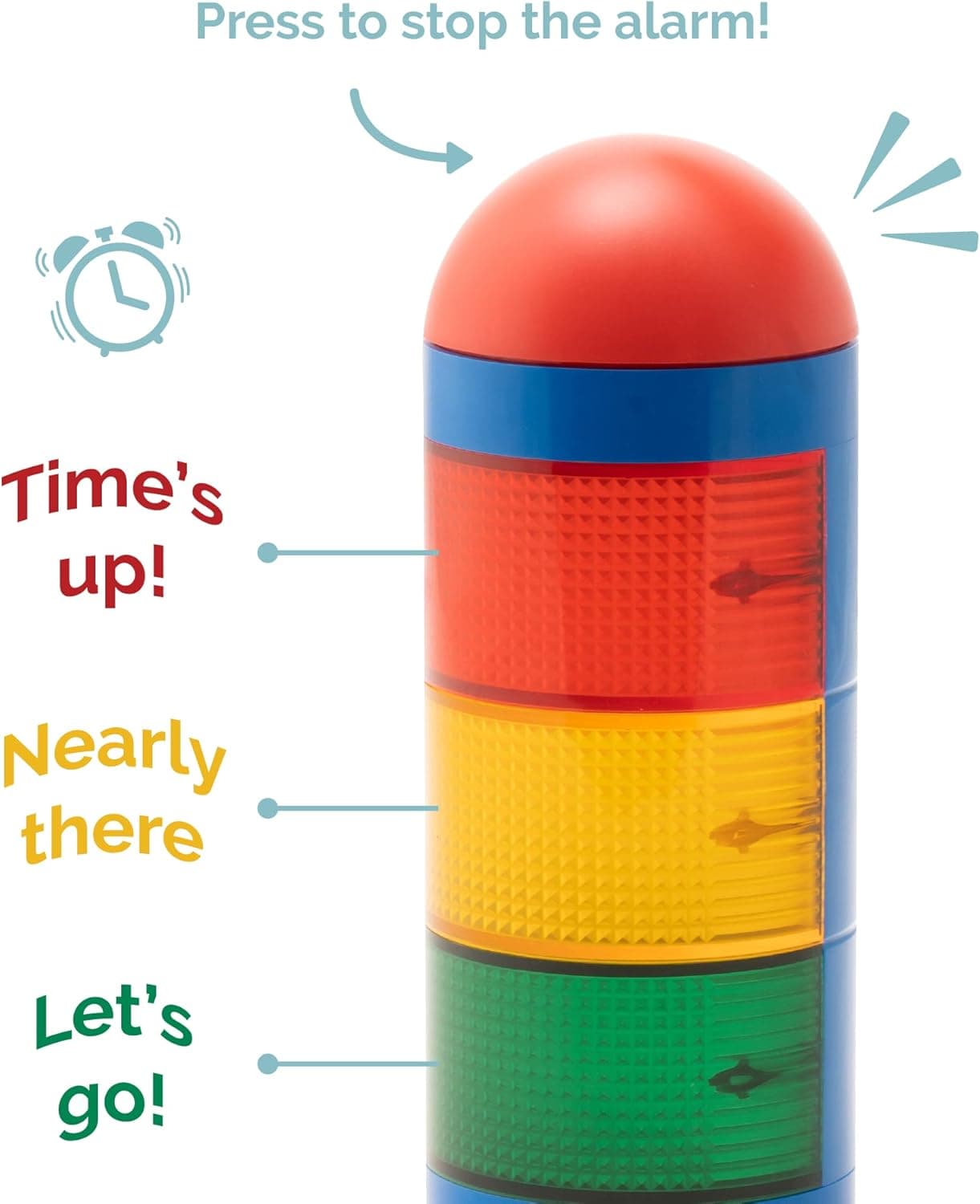 KADAMS Visual Timer for Kids with Traffic Light Alarm thumbnail 2