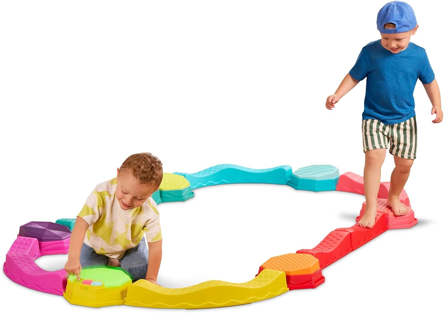 B. toys Balance & Groove Musical Stepping Set