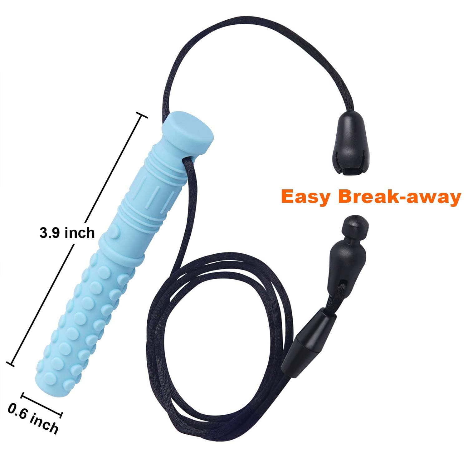 Sensory Chew Necklace for Kids (6 Pack) thumbnail 3