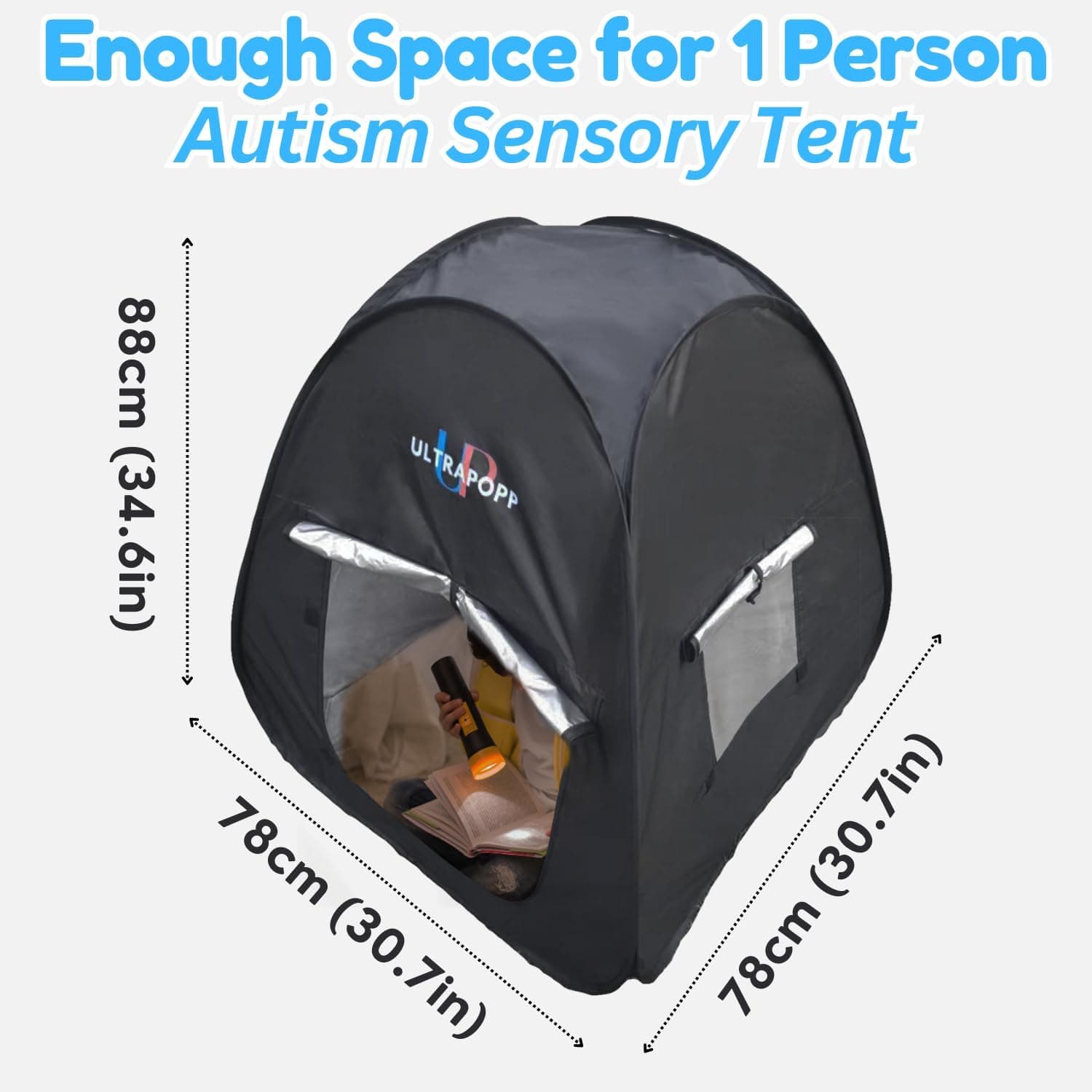 Portable Sensory Tent for Kids with Autism thumbnail 2