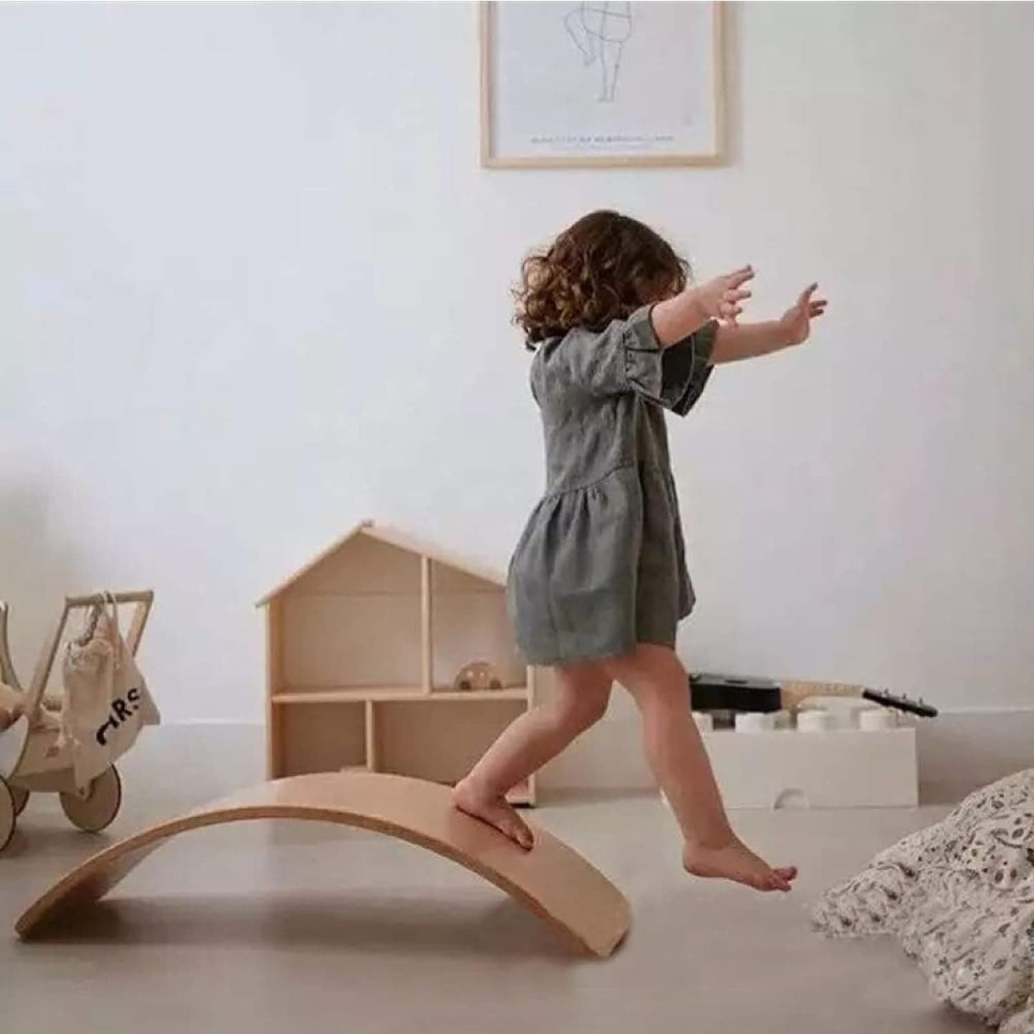 Gentle Monster Wobble Balance Board (Wooden) thumbnail 3