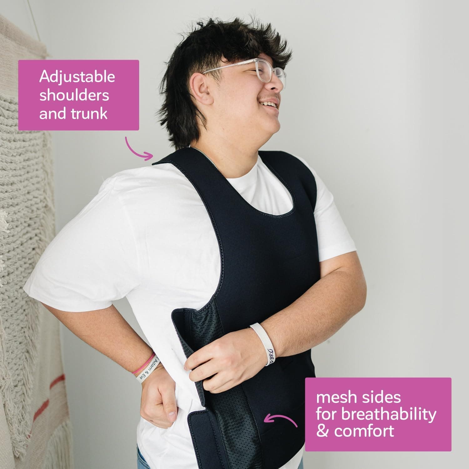Fun and Function Weighted Compression Vest for School thumbnail 4