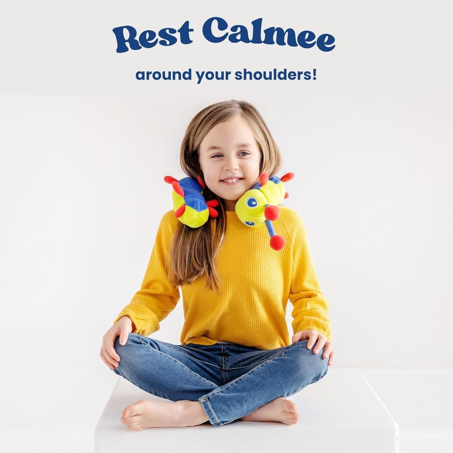 Calmee the Caterpillar Weighted Sensory Plush thumbnail 4