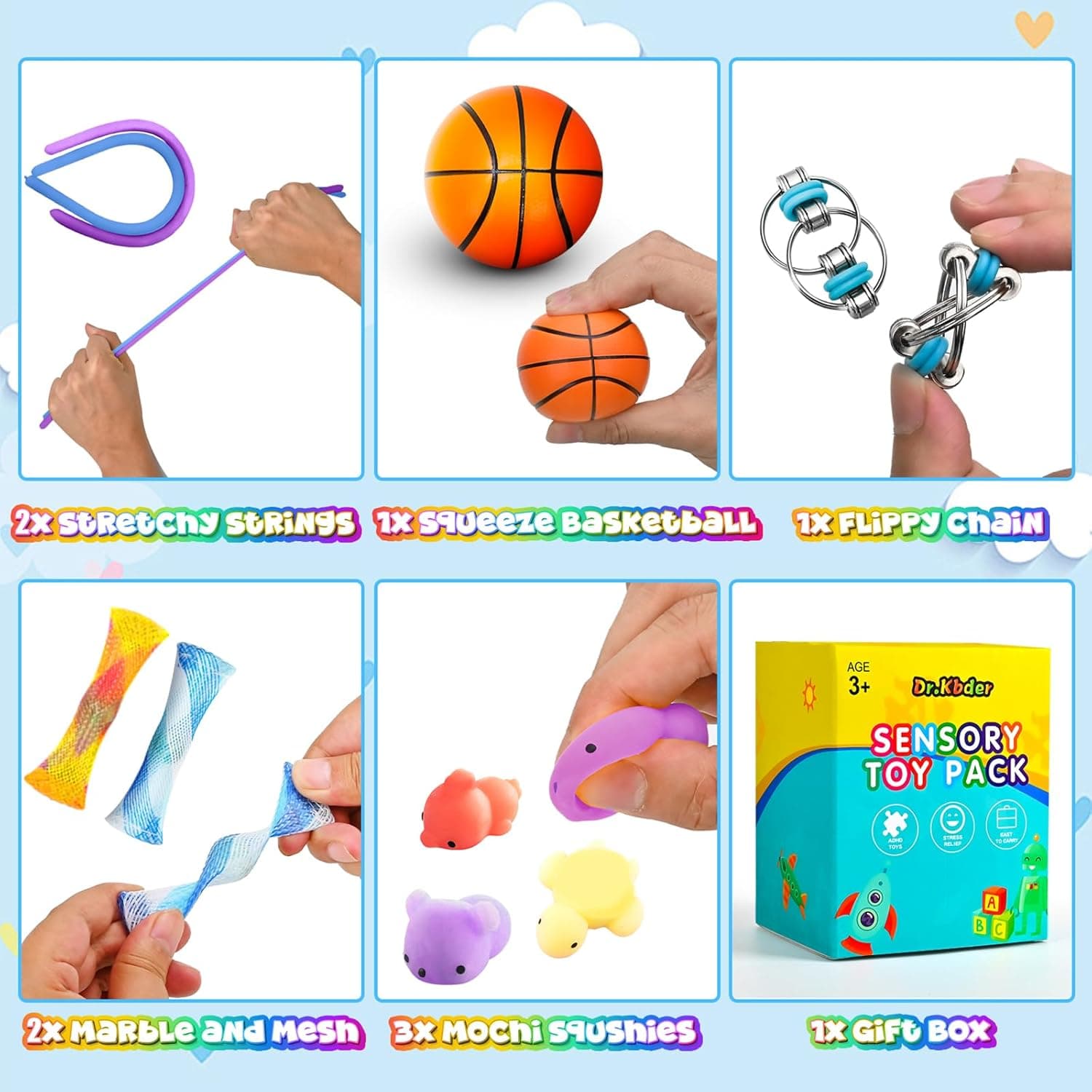 Fidget Toys Bulk Pack (15 Pieces) for Classroom thumbnail 4