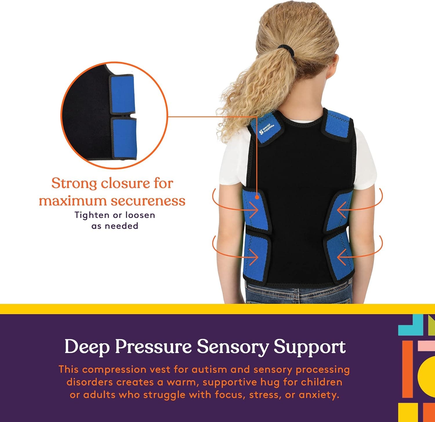 Special Supplies Sensory Compression Vest thumbnail 4
