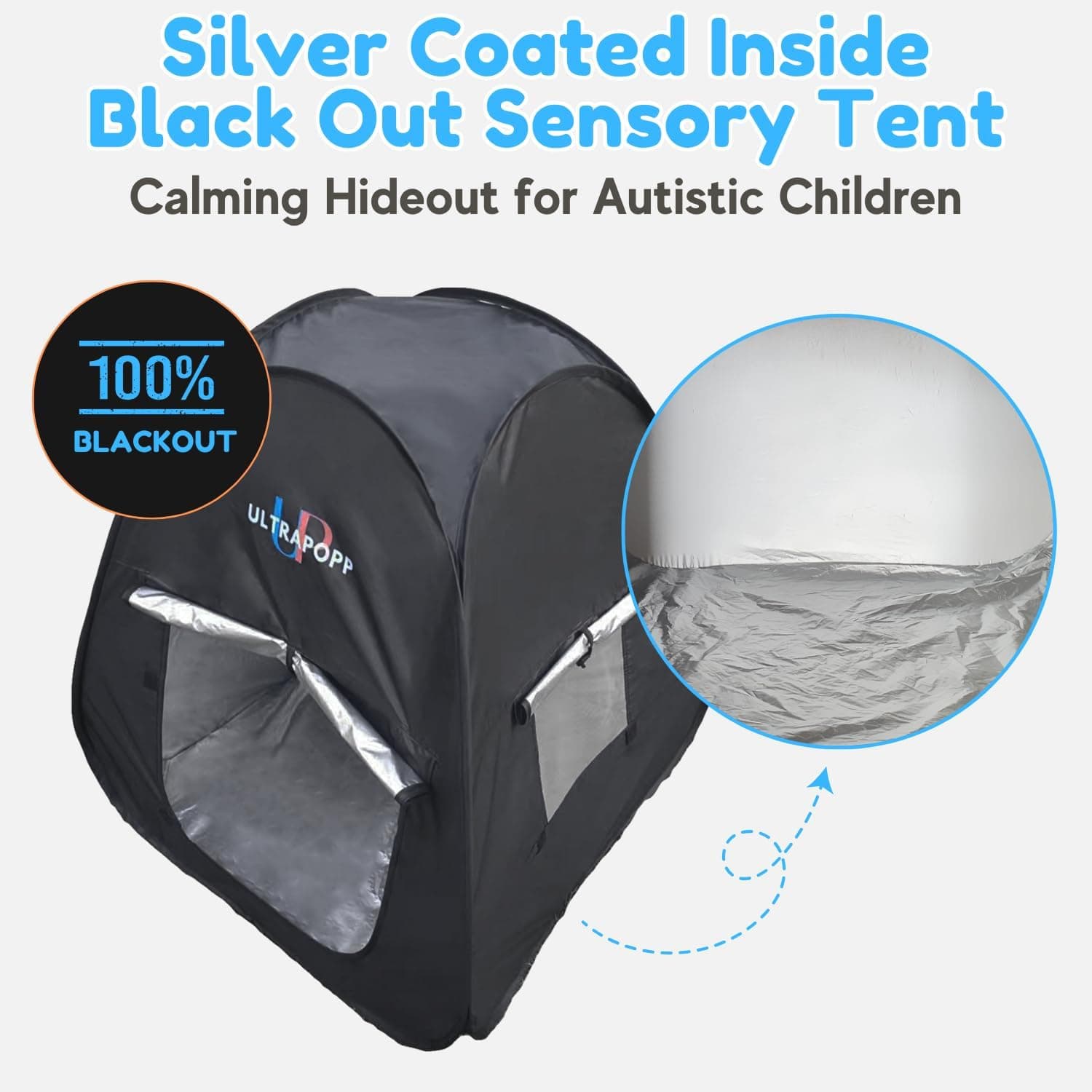 Portable Sensory Tent for Kids with Autism thumbnail 3