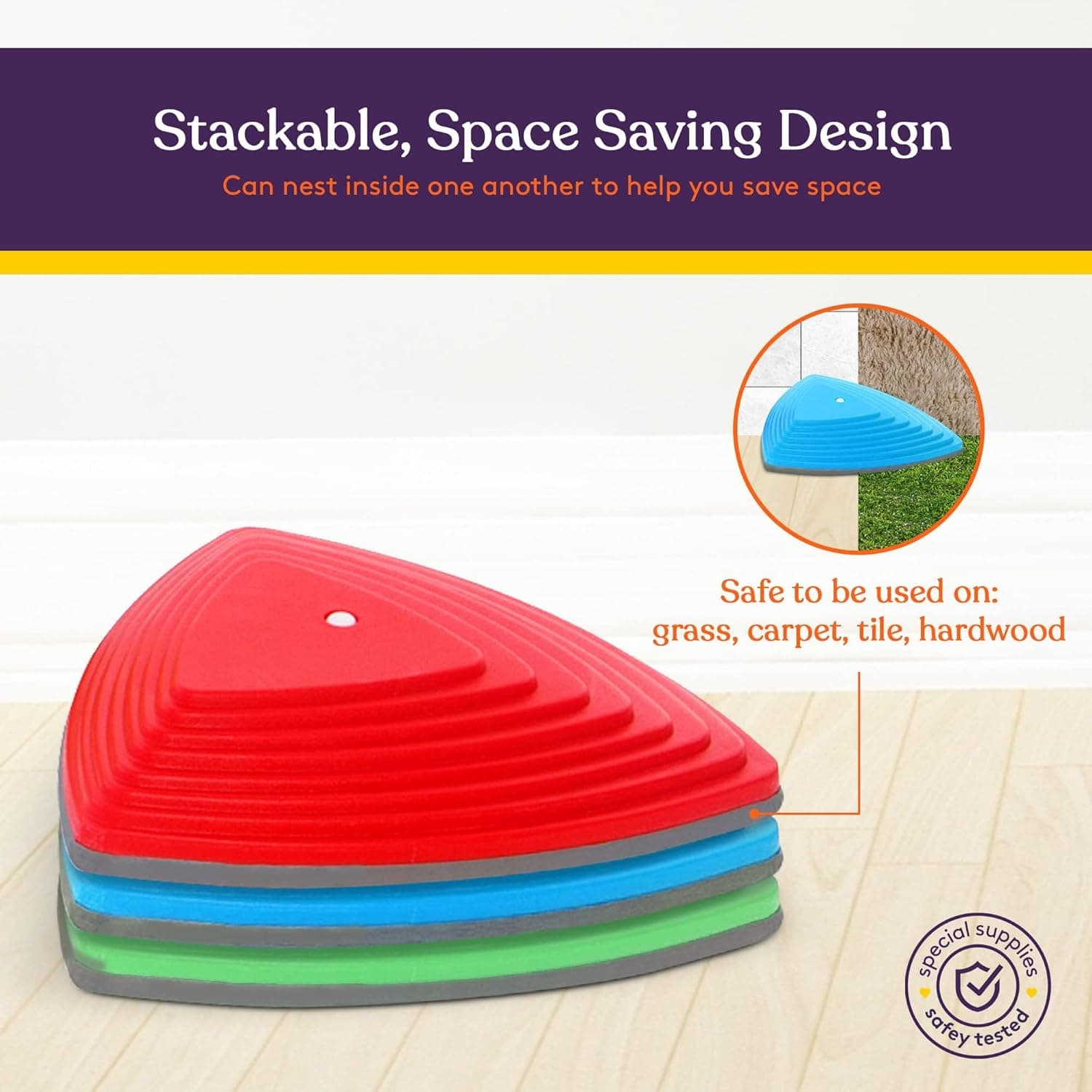 Special Supplies Stepping Stones for Kids (Balance Blocks) thumbnail 4