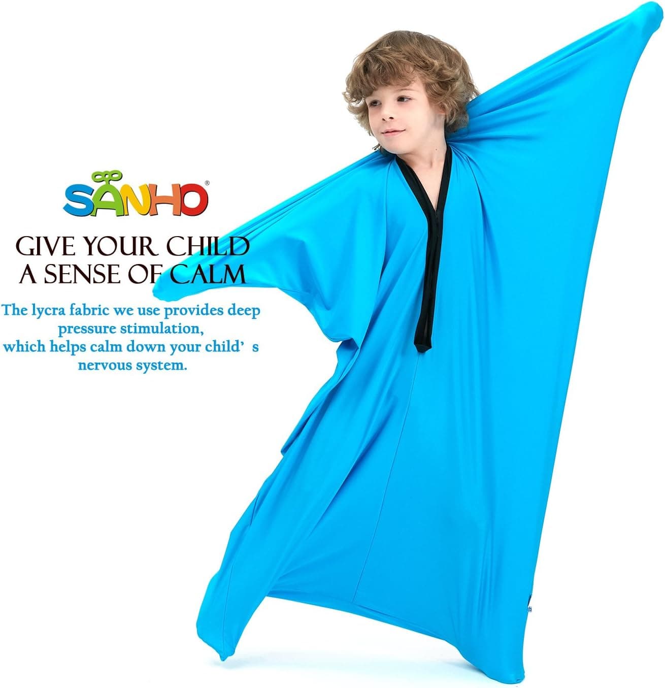 SANHO Sensory Sock Body Sock for Kids thumbnail 3