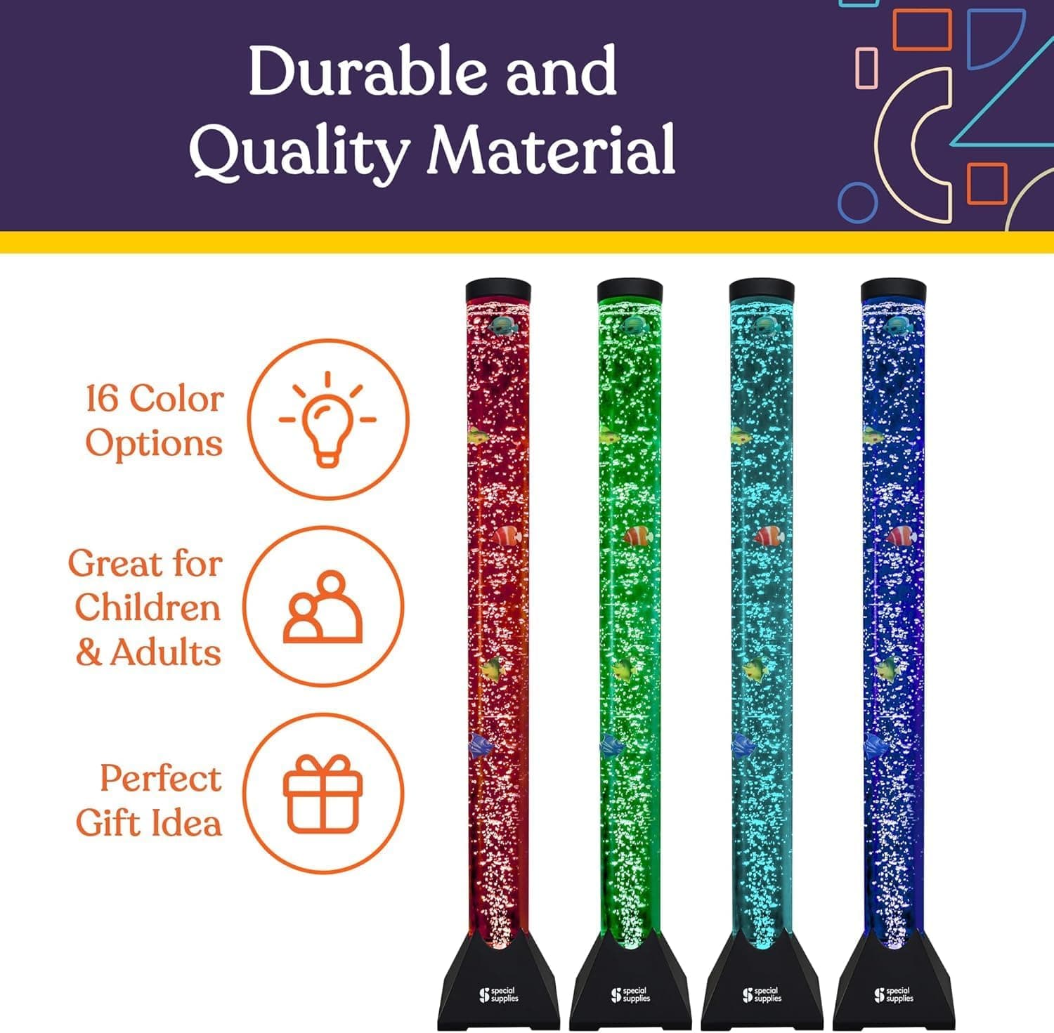 Special Supplies Aquarium Sensory Fish Bubble Tube thumbnail 4