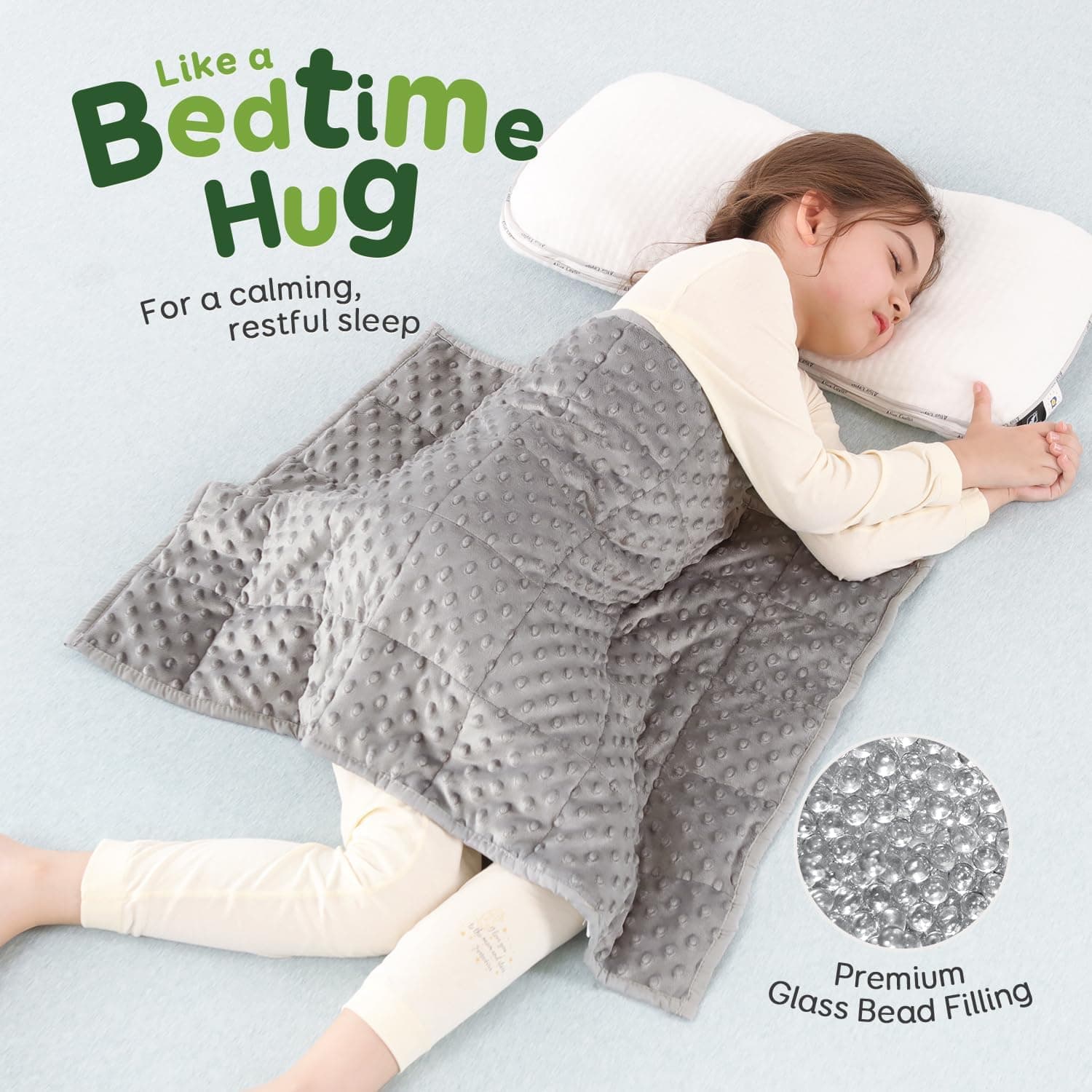 Sivio Weighted Lap Blanket for Kids (2 lbs) thumbnail 3