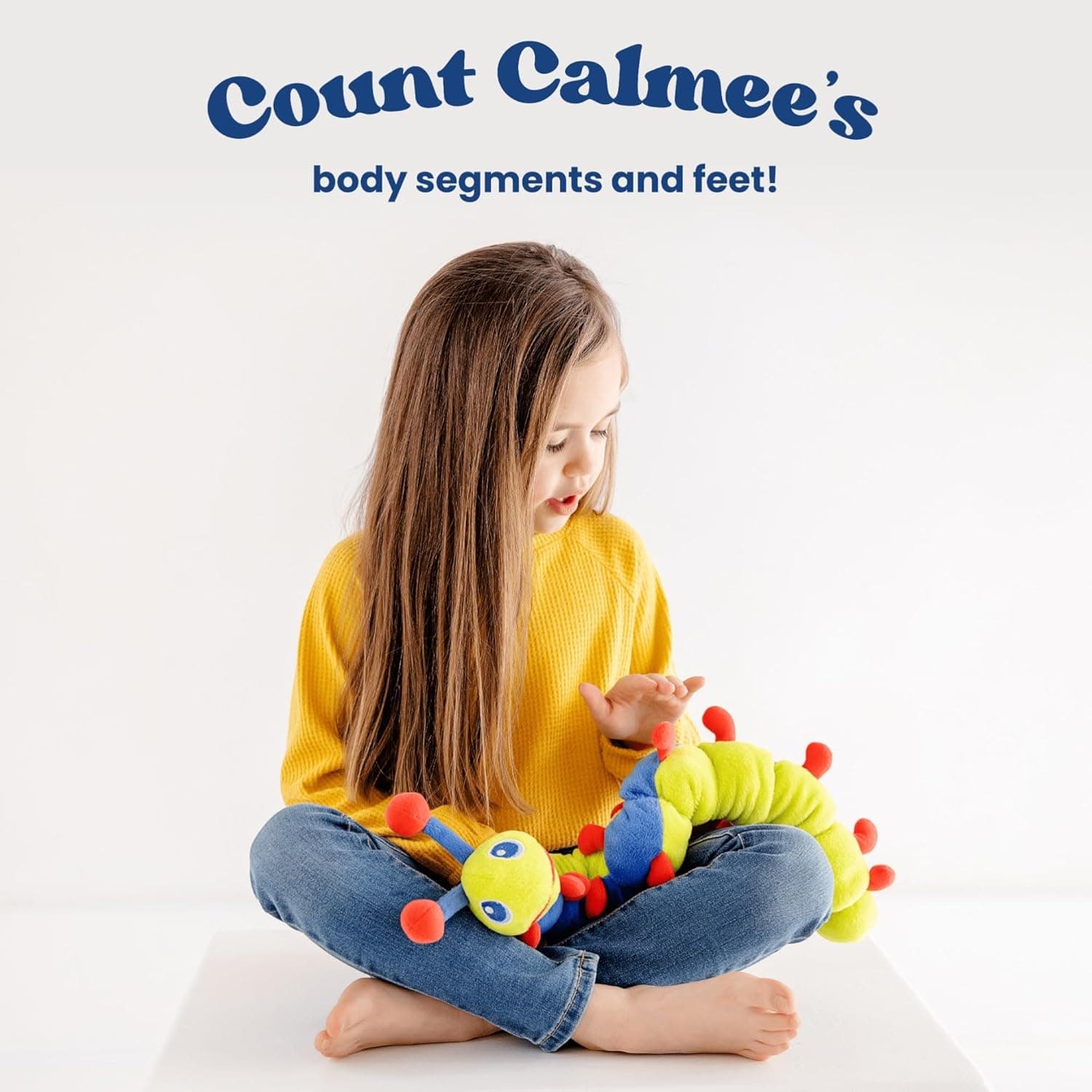 Calmee the Caterpillar Weighted Sensory Plush thumbnail 5