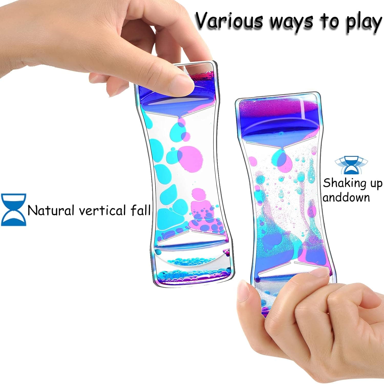 Liquid Motion Bubbler Timer (6 Pack, Colorful) thumbnail 4