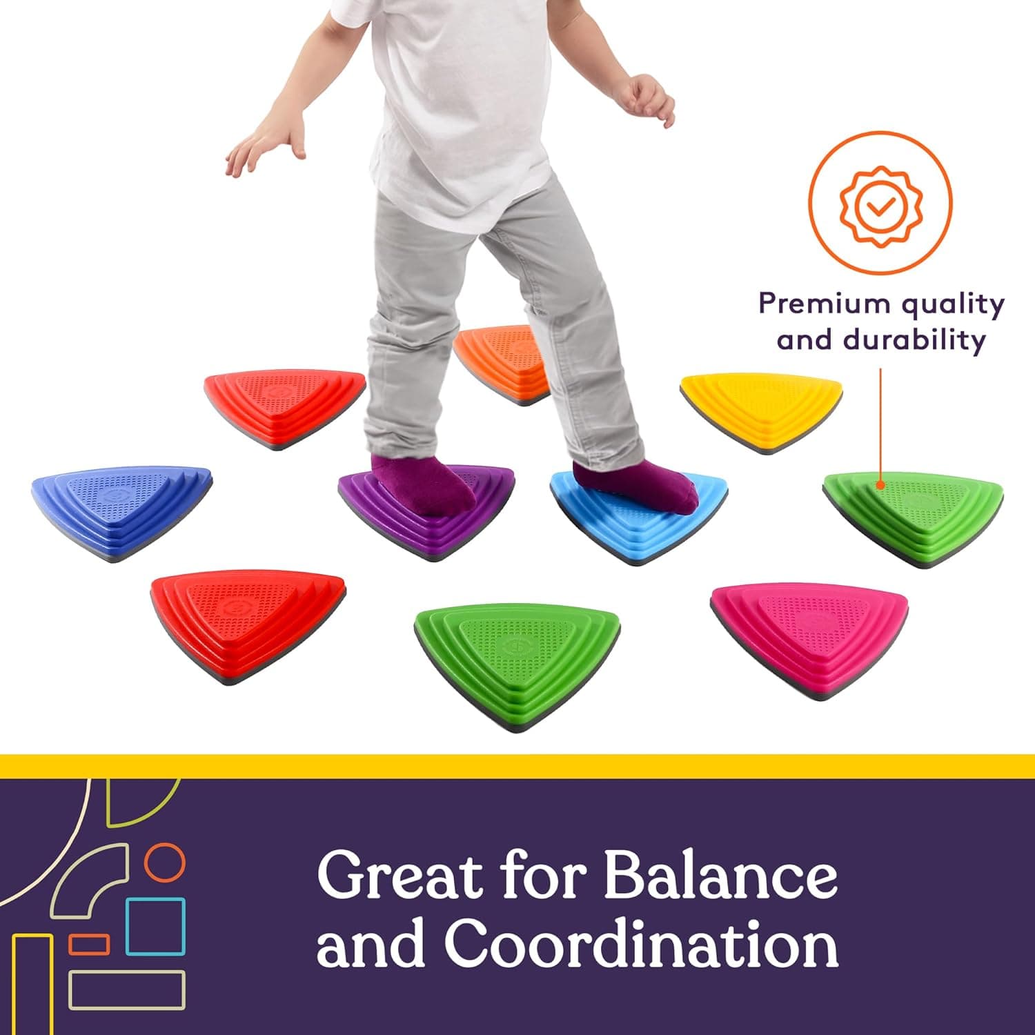 Special Supplies 10 Stepping Stones (Balance Blocks) thumbnail 3