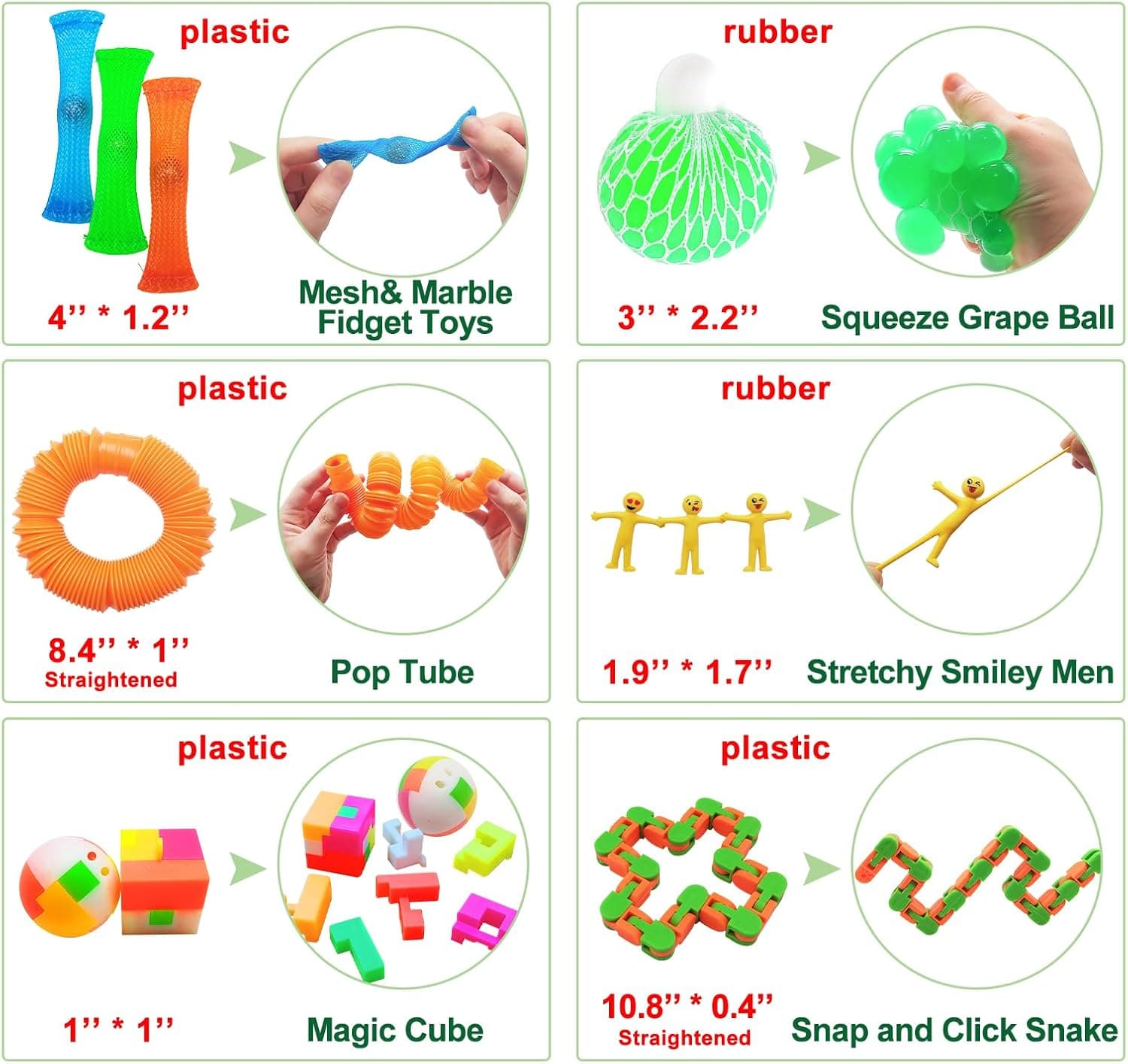 Scientoy Fidget Toy Set (35 Pcs) for Autism/ADHD thumbnail 4