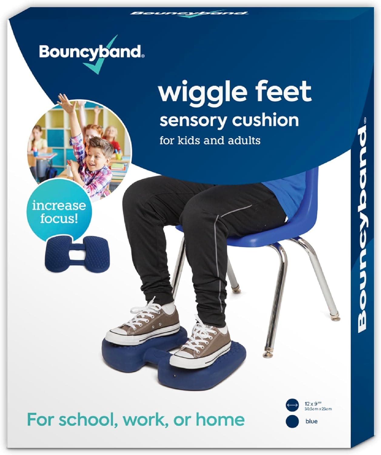 Bouncyband Wiggle Feet Sensory Foot Cushion (12 inch)