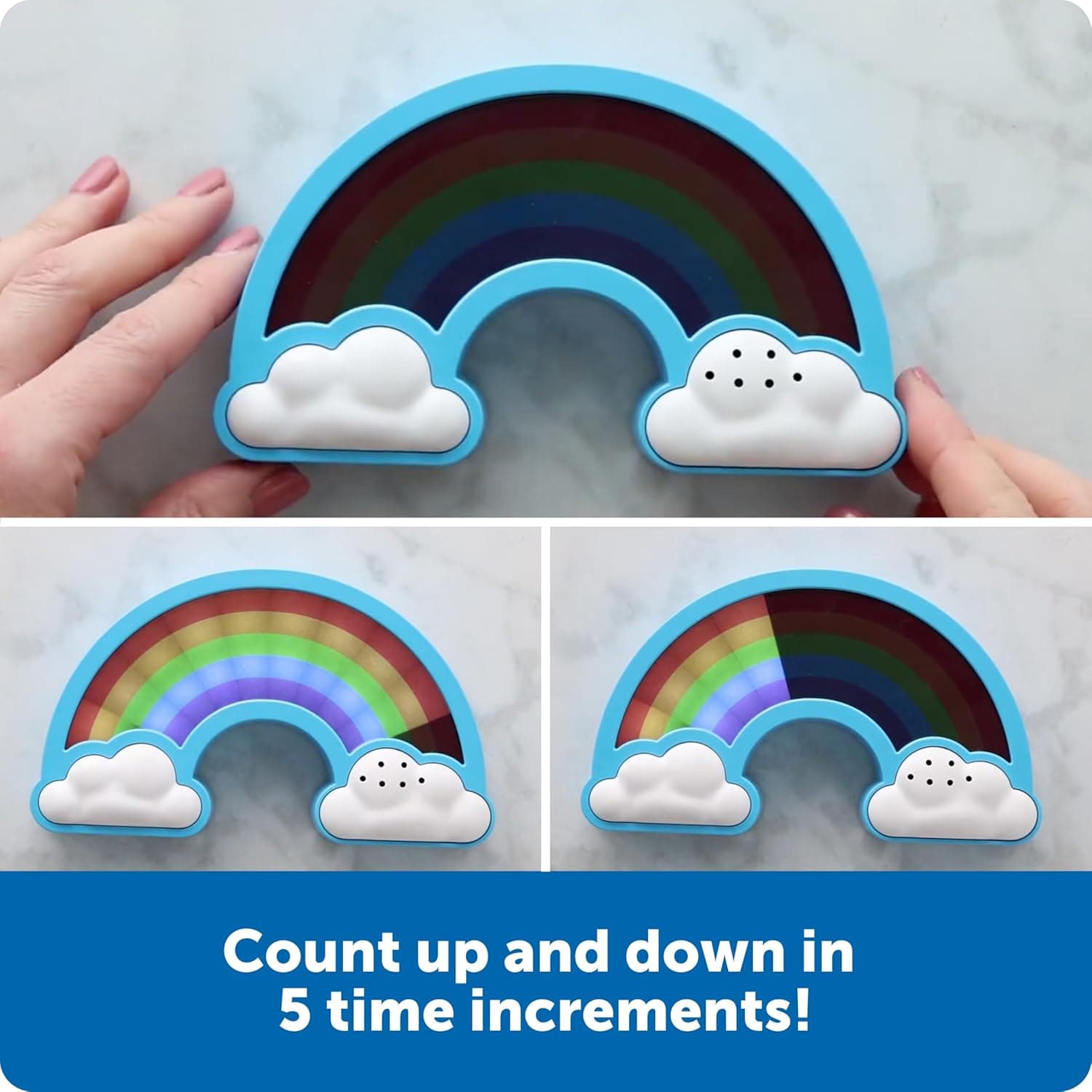 Learning Resources Rainbow Visual Timer with Audio thumbnail 2