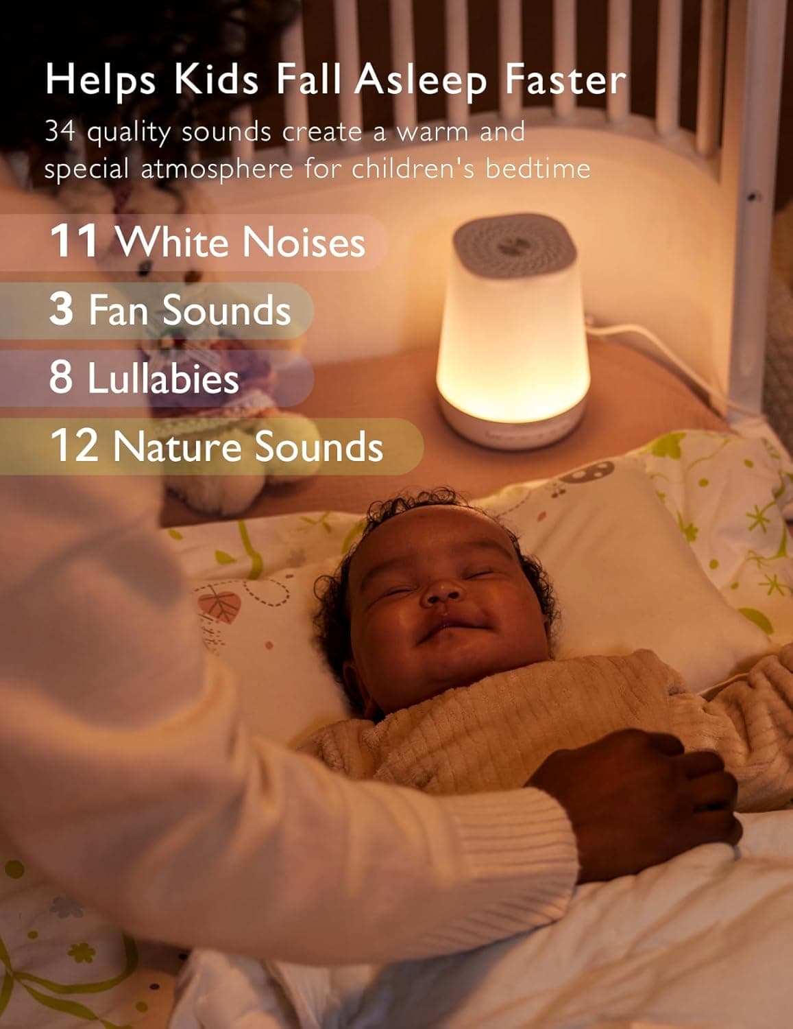 Momcozy Baby Sound Machine with Night Light thumbnail 5