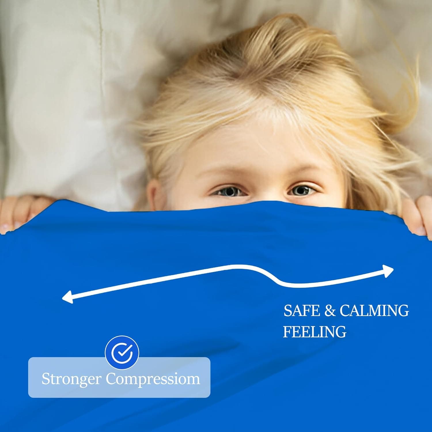 Sensory Compression Bed Sheet for Deep Pressure thumbnail 2