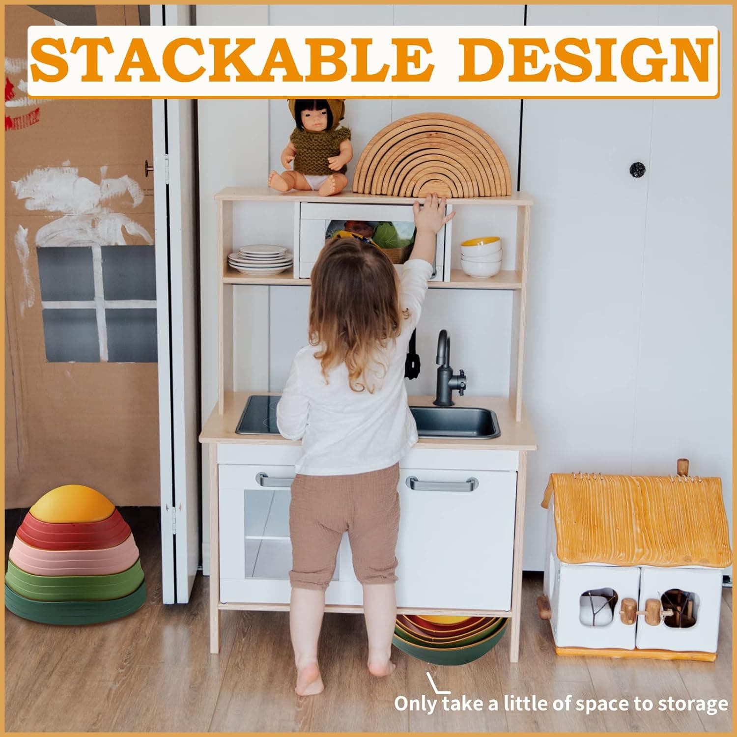 makarci Balance Stepping Stones (Non-Slip, 6 Pack) thumbnail 5