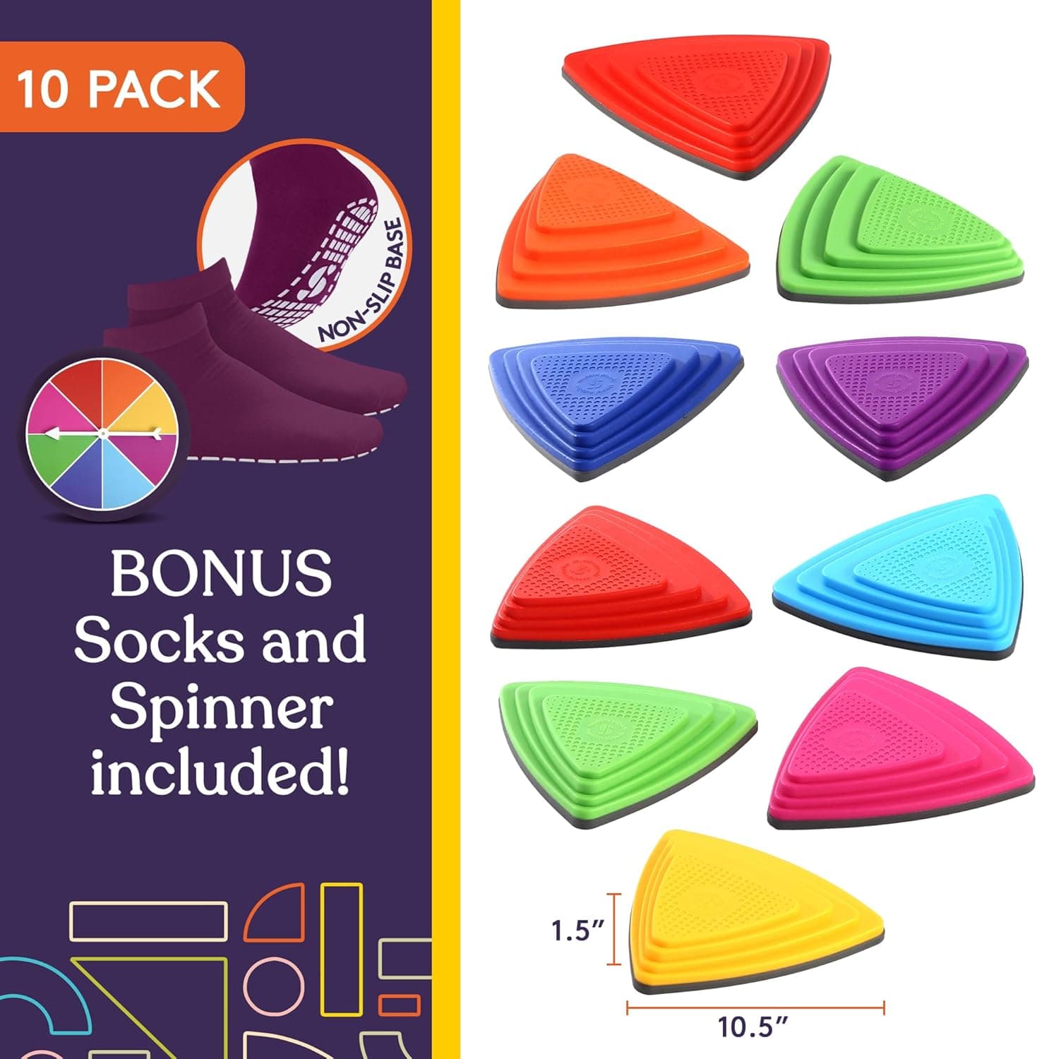Special Supplies 10 Stepping Stones (Balance Blocks) thumbnail 2