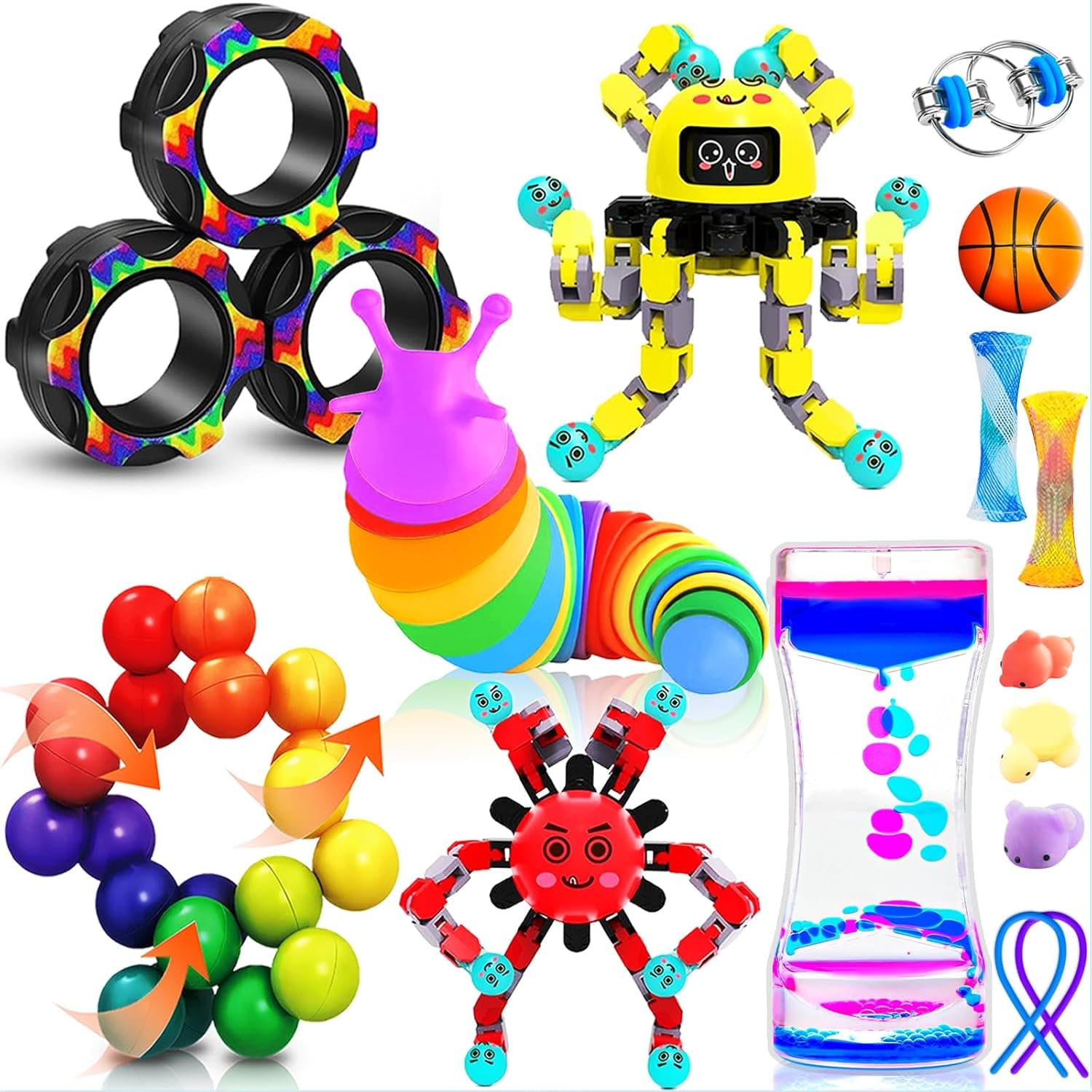 Fidget Toys Bulk Pack (15 Pieces) for Classroom
