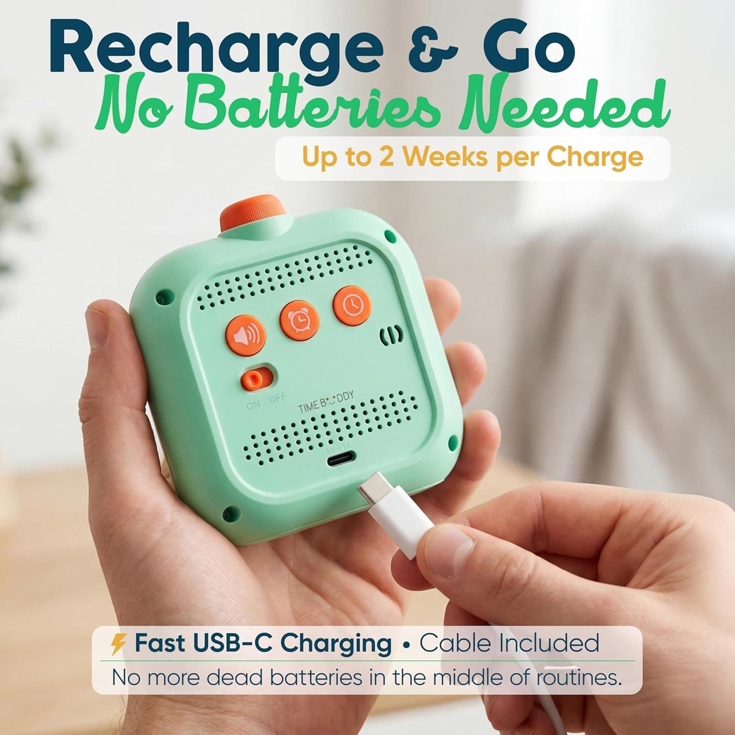Digital Visual Timer for Kids (Rechargeable) thumbnail 4