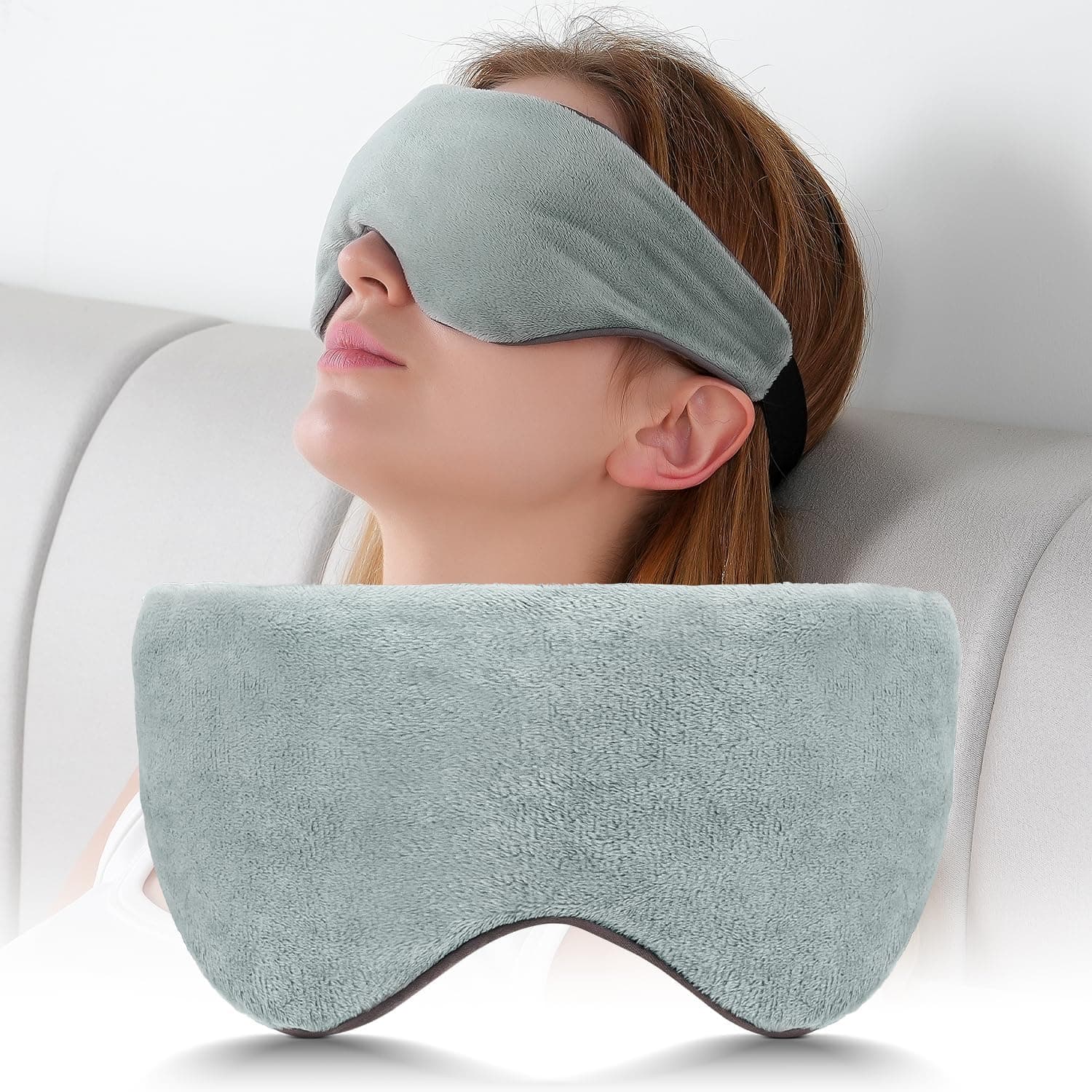 Sivio Weighted Eye Mask — Cooling & Cozy Reversible