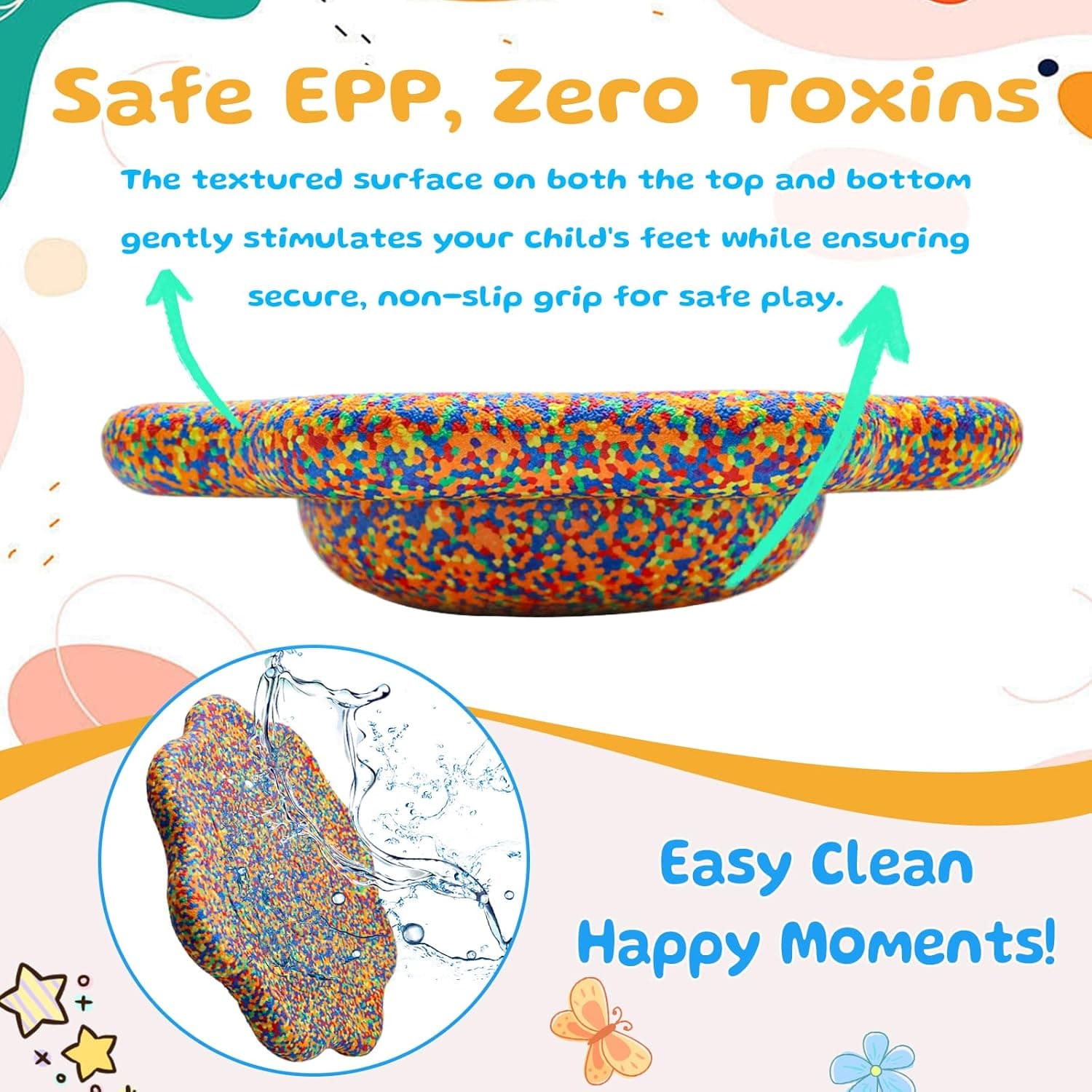 EPP Foam Balance Board for Kids (Stepping Stones) thumbnail 3