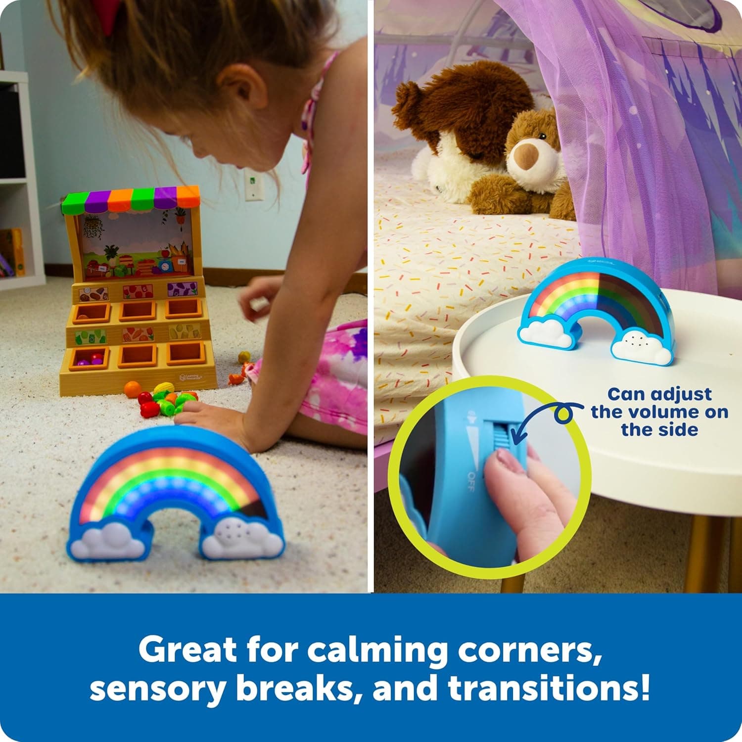 Learning Resources Rainbow Visual Timer with Audio thumbnail 4
