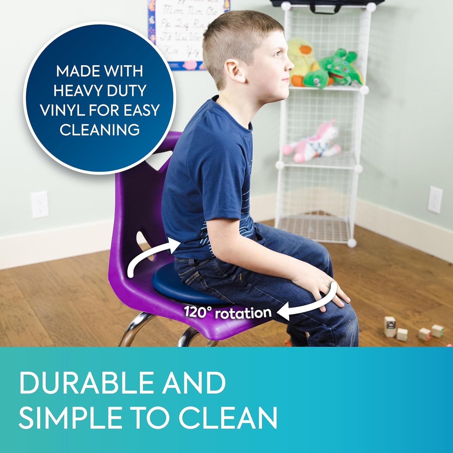 BouncyBand Sit & Twist Active Seat Cushion (12 inch) thumbnail 5