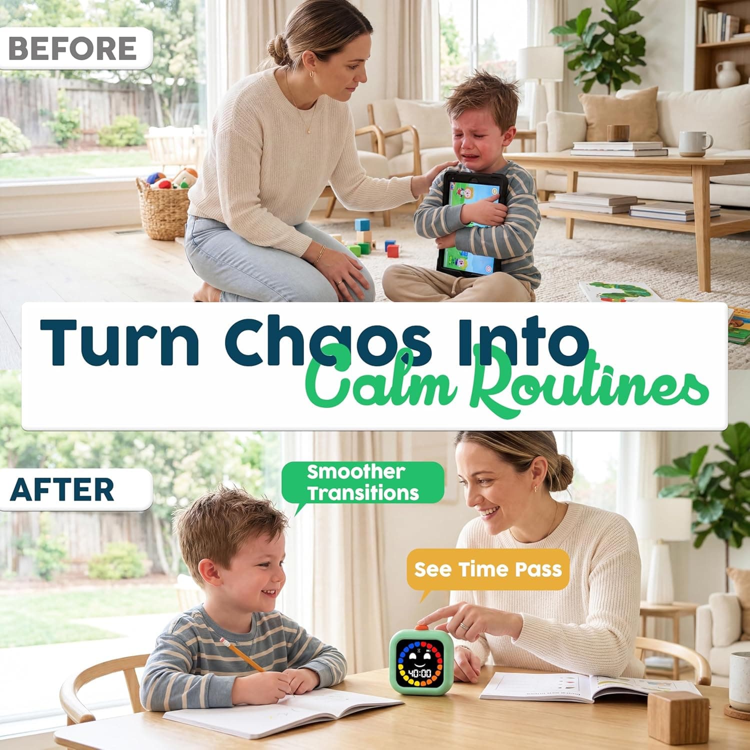 Digital Visual Timer for Kids (Rechargeable) thumbnail 2