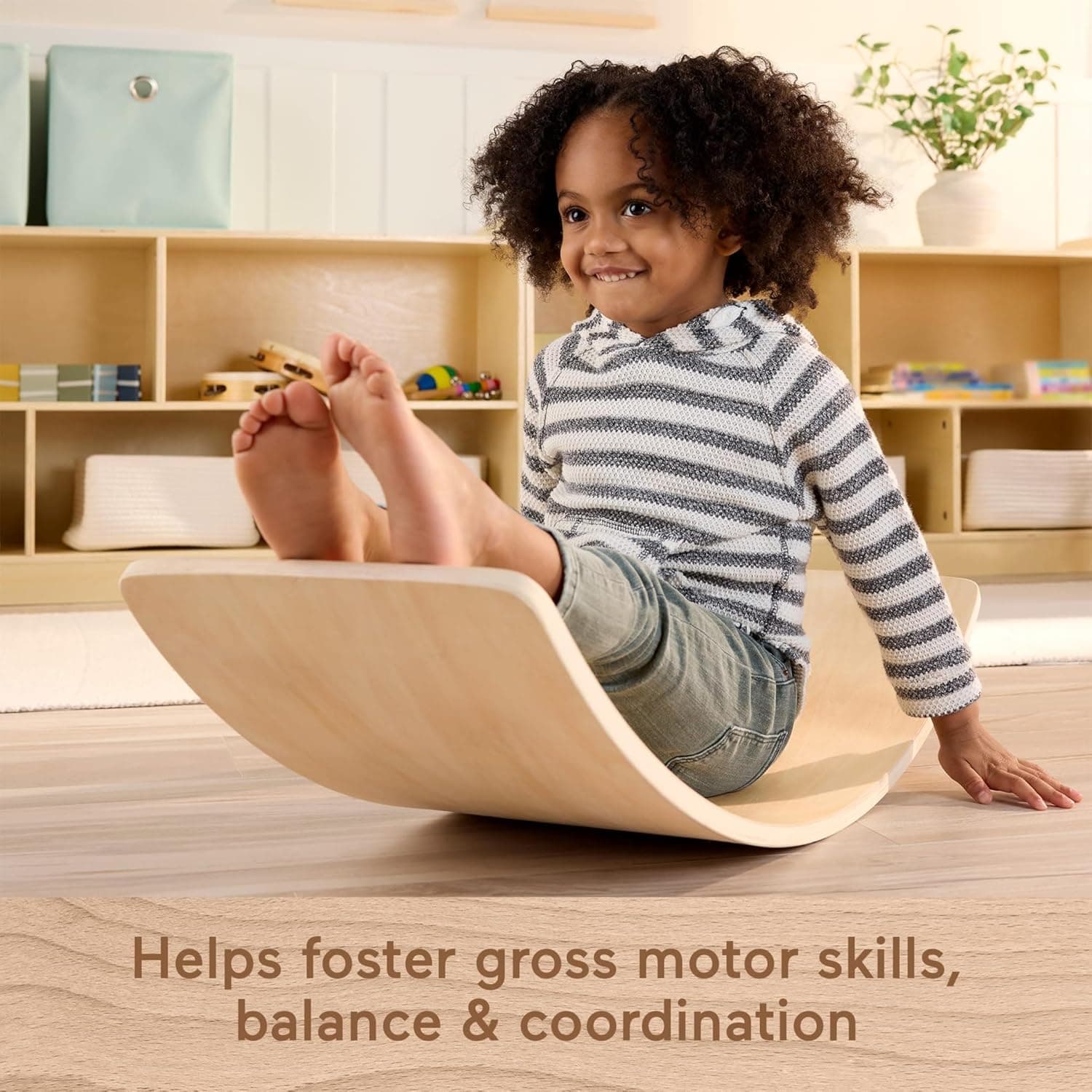 Fisher-Price Wood Montessori Balance Board thumbnail 3