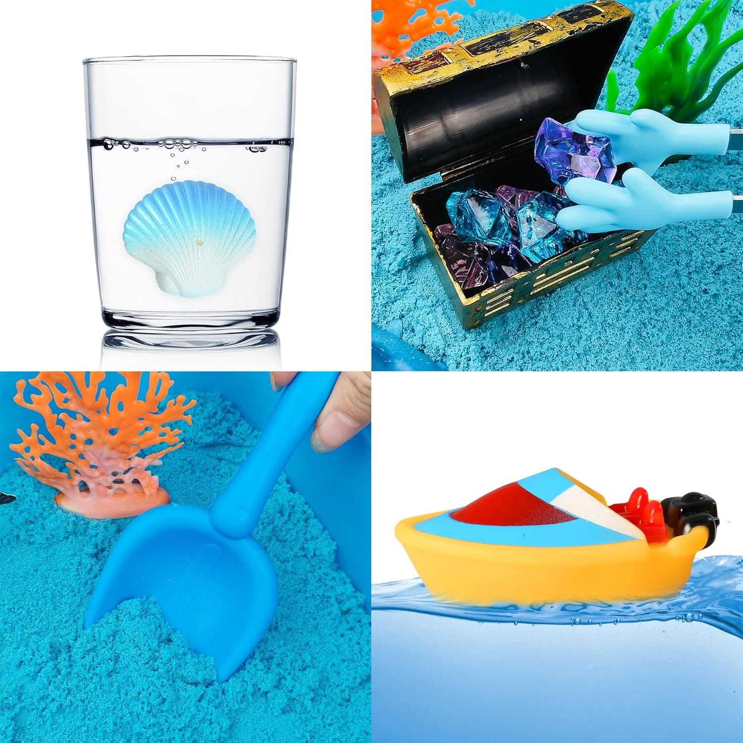 Ocean Sensory Bin with Sea Animals for Toddlers thumbnail 3