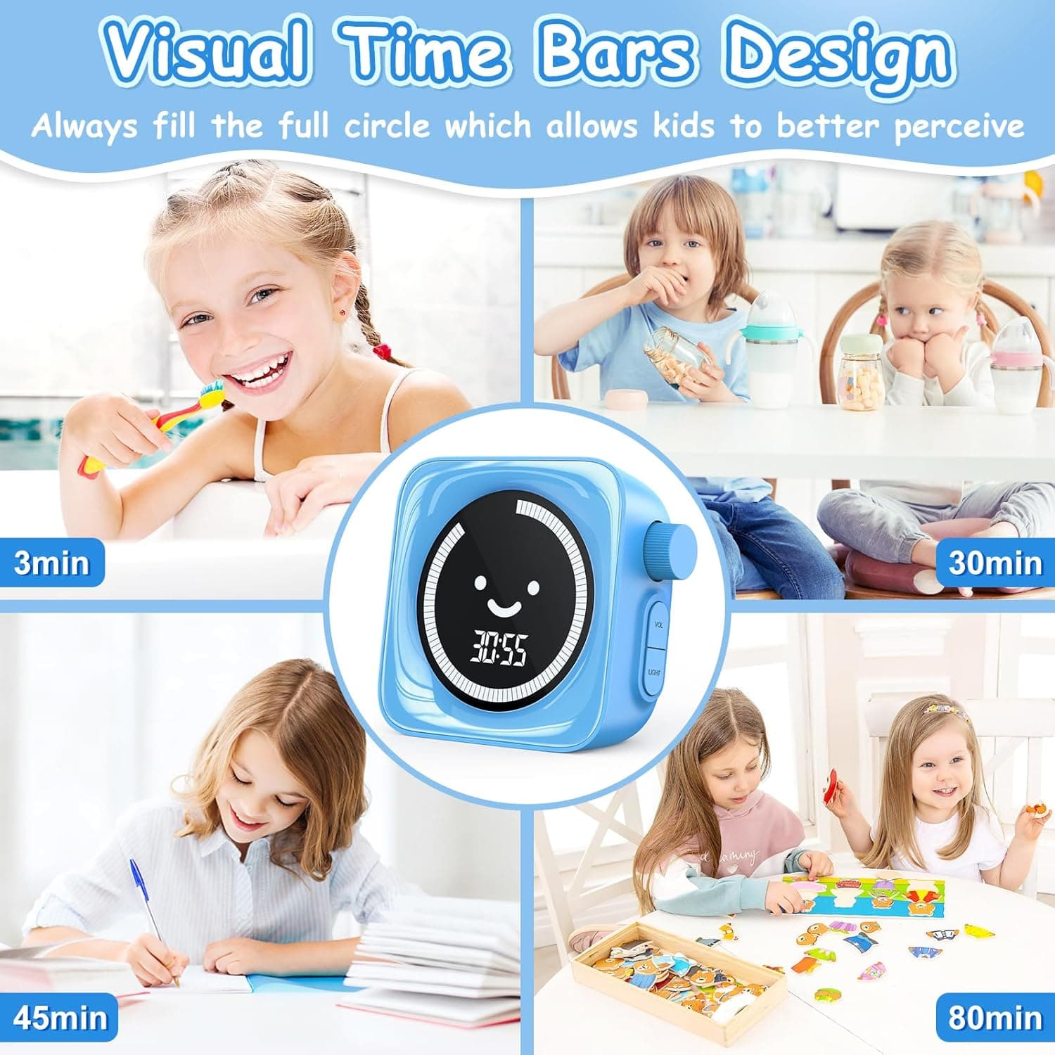 Cute Visual Timer for Kids (Digital, 99 Minutes) thumbnail 5