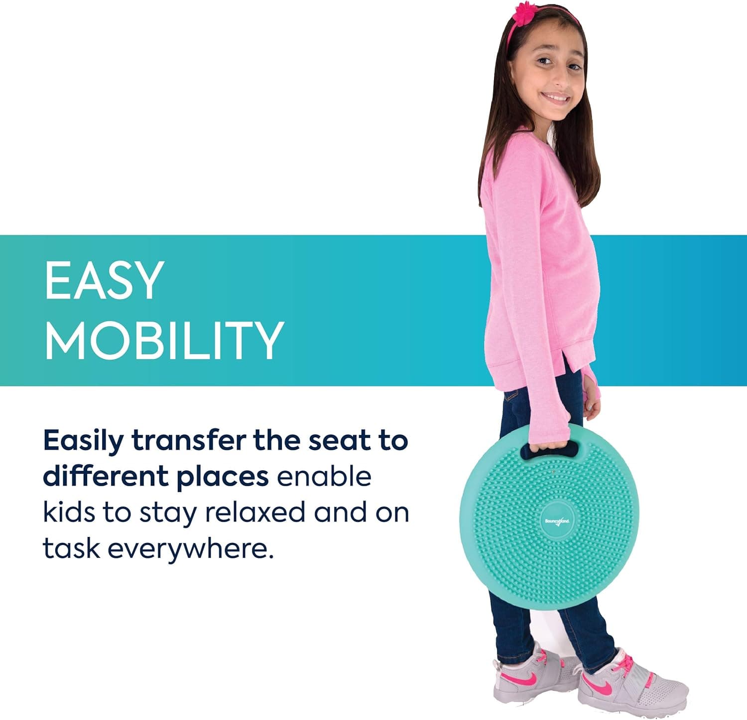 Bouncyband Portable Wiggle Seat (13 inch) thumbnail 3