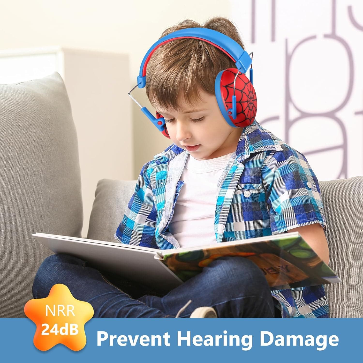 ProCase Kids Noise Cancelling Headphones (Hearing Protection) thumbnail 3