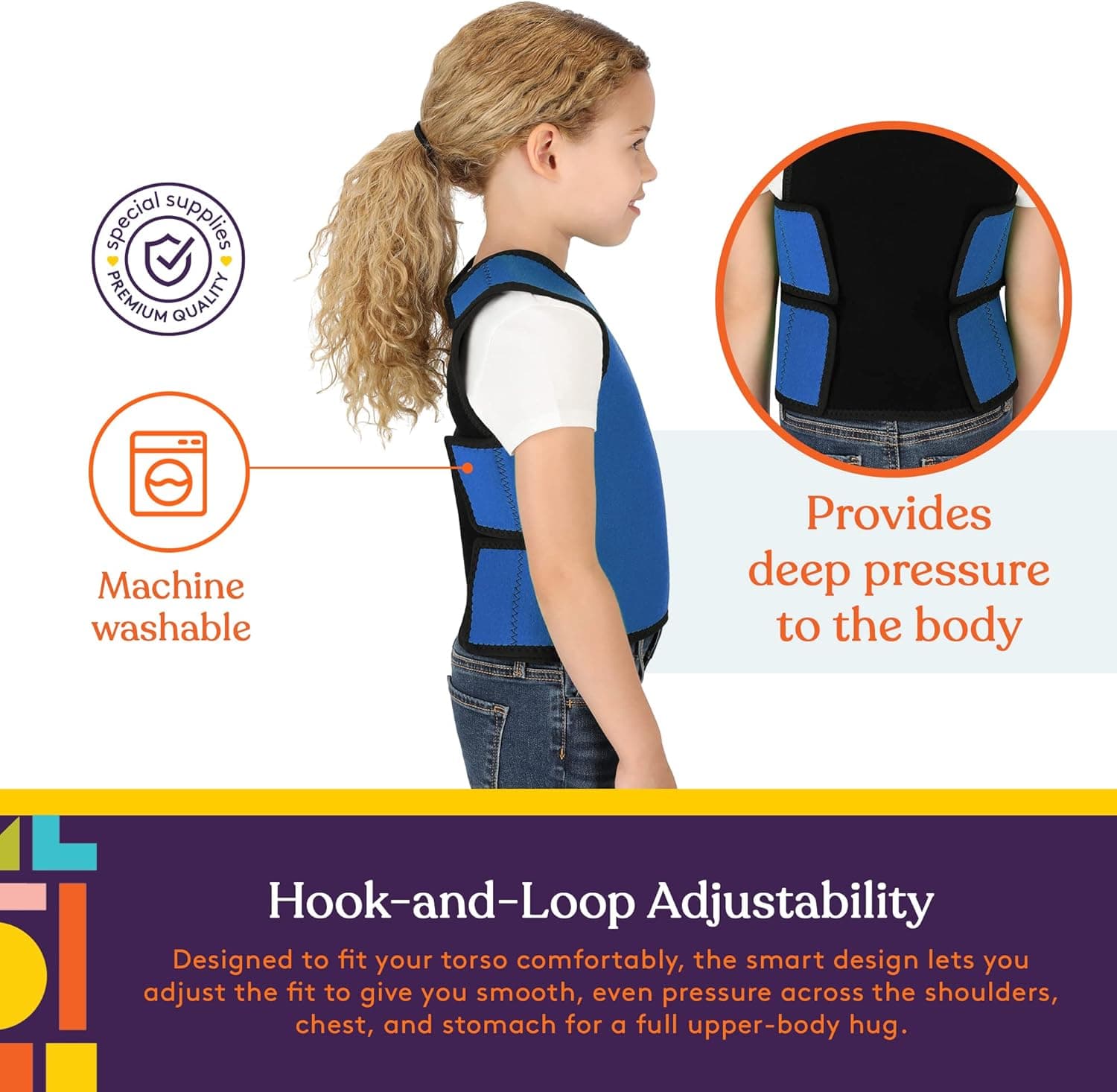 Special Supplies Sensory Compression Vest thumbnail 2