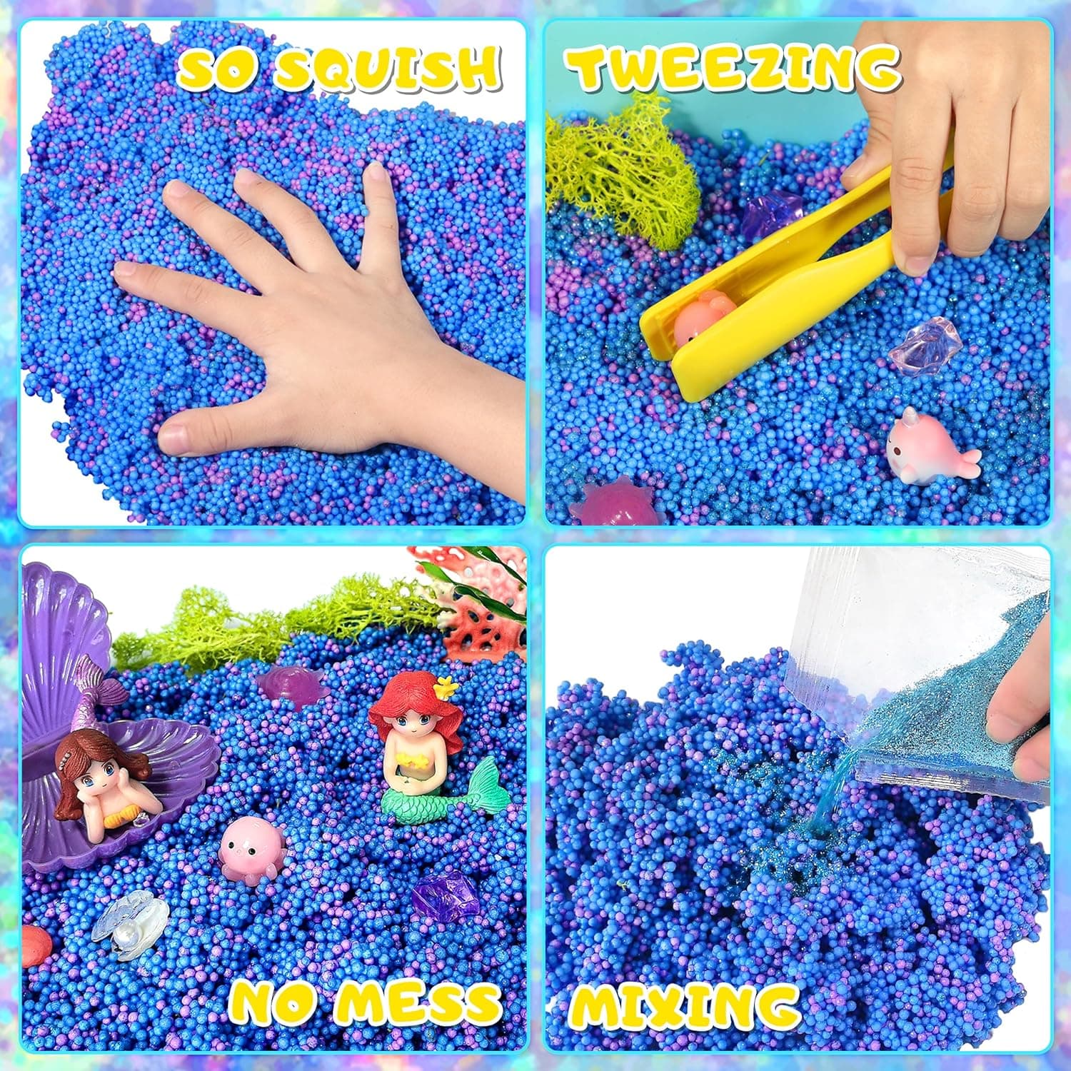 Mermaid Sensory Play Kit for Girls thumbnail 4